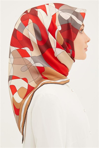 Armine İpek Eşarp 2023 Yaz 8926-05 Twill