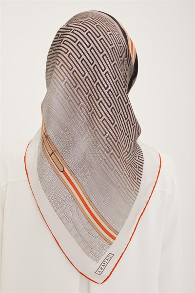 Armine İpek Eşarp 2023 Yaz 8930-35 Twill