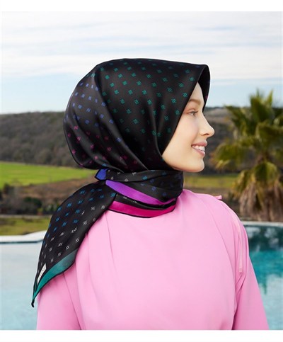 Armine İpek Eşarp 2023 Yaz 8936-53 Twill
