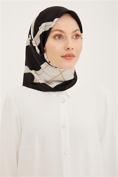 Armine İpek Eşarp 2023 Yaz 8945-01 Twill