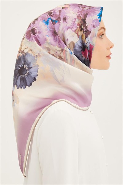 Armine İpek Eşarp 2023 Yaz 8949-07 Twill