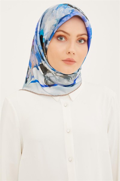 Armine İpek Eşarp 2023 Yaz 8951-38 Twill