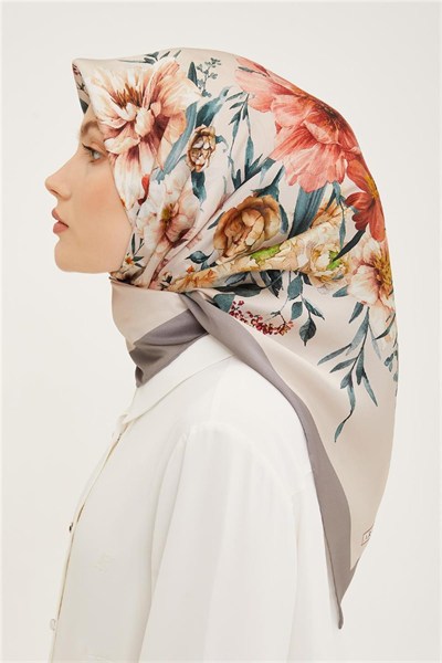 Armine İpek Eşarp 2023 Yaz 8952-31 Twill