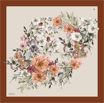 Armine İpek Eşarp 2023 Yaz 8952-54 Twill
