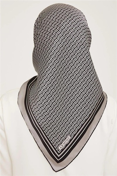 Armine İpek Eşarp 2024 Kış - 9026-08 Twill