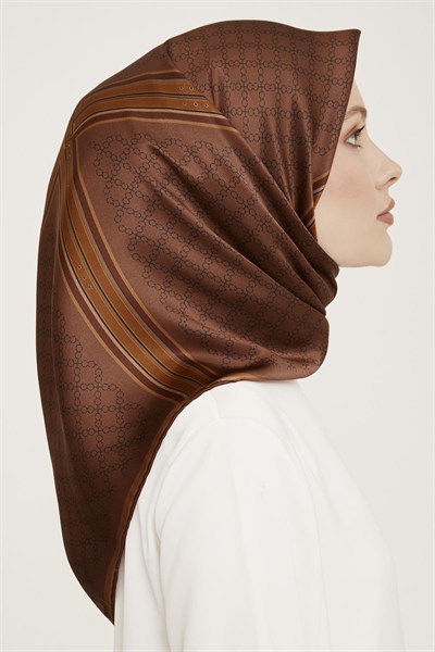 Armine İpek Eşarp 2024 Kış - 9054-04 Twill