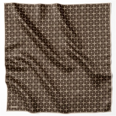 Armine İpek Eşarp 2025 Kış - 9207-34 Acı Kahve Twill