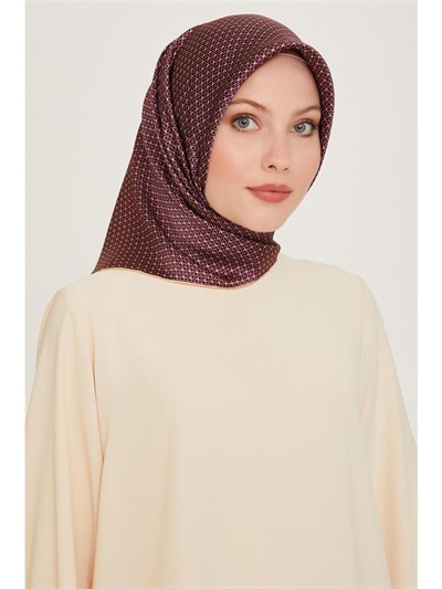 Armine İpek Eşarp 2025 Kış - 9210-83 Mürdüm Twill