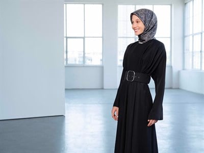 Armine İpek Eşarp 2025 Kış - 9222-87 Taş Füme Twill