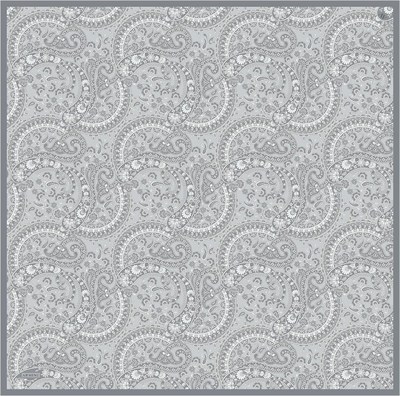 Armine İpek Eşarp 2025 Yaz - 9304-02 Gri Twill