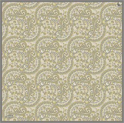 Armine İpek Eşarp 2025 Yaz - 9304-07 Yağ Yeşili Twill