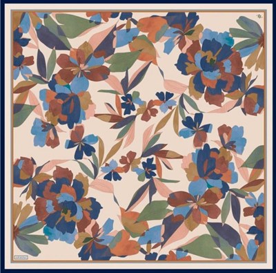 Armine İpek Eşarp 2025 Yaz - 9312-04 Krem Twill