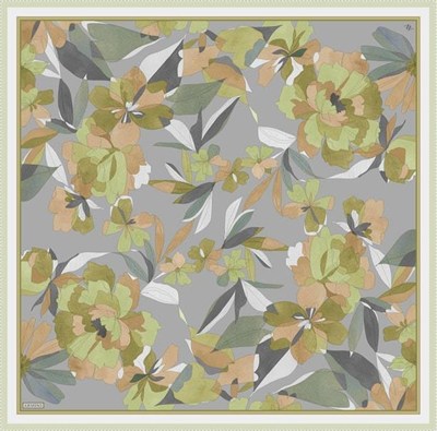 Armine İpek Eşarp 2025 Yaz - 9312-55 Gri Twill