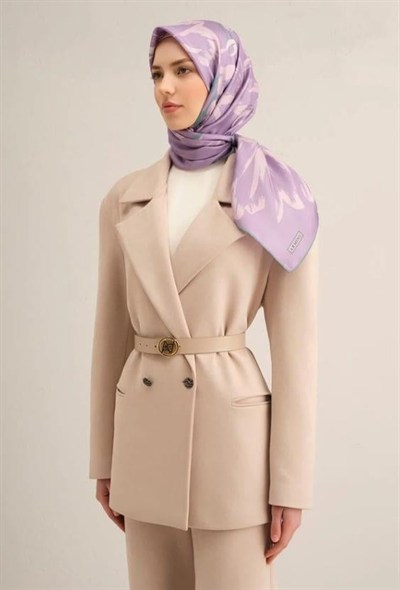 Armine İpek Eşarp 2025 Yaz - 9312-58 Pembe Sura