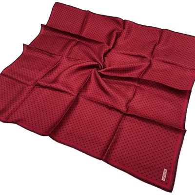 Armine İpek Eşarp 2025 Yaz - 9345-81 Bordo Twill