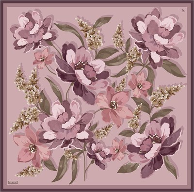 Armine İpek Eşarp 2026 Kış - 9414-03 Pudra Twill