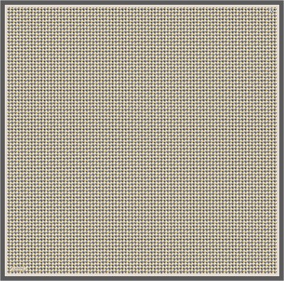 Armine İpek Eşarp 2026 Kış - 9417-31 Gri Füme Sarı Twill
