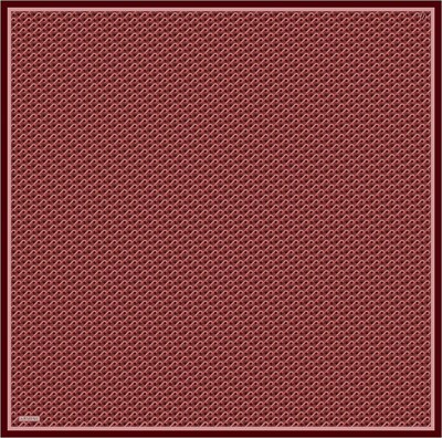 Armine İpek Eşarp 2026 Kış - 9417-35 Bordo Kırmızı Twill