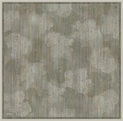 Armine İpek Eşarp 2026 Kış - 9428-32 Yağ Yeşili Twill