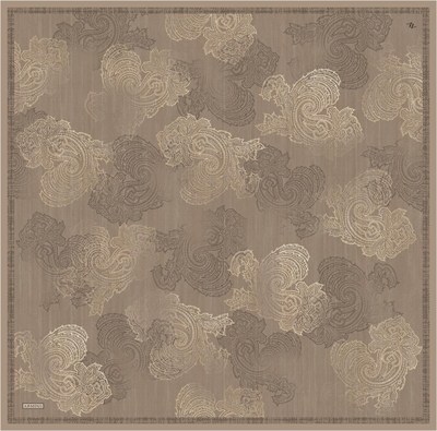 Armine İpek Eşarp 2026 Kış - 9428-38 Açık Kahve Twill