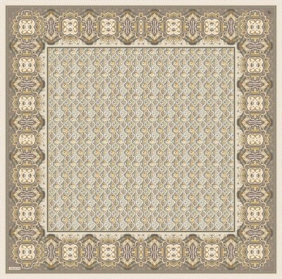 Armine İpek Eşarp 2026 Yaz - 9518-35 Kum Beji Twill