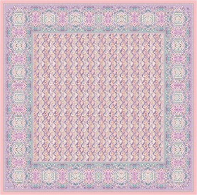 Armine İpek Eşarp 2026 Yaz - 9518-84 Lila Twill