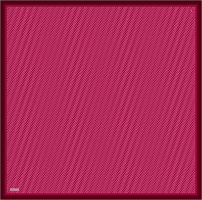 Armine İpek Eşarp 2026 Yaz - 9528-82 Kırmızı Pembe Twill