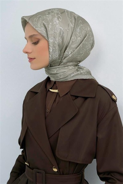 Armine İpek Eşarp 2026 Yaz - 9537-82 Taş Sura