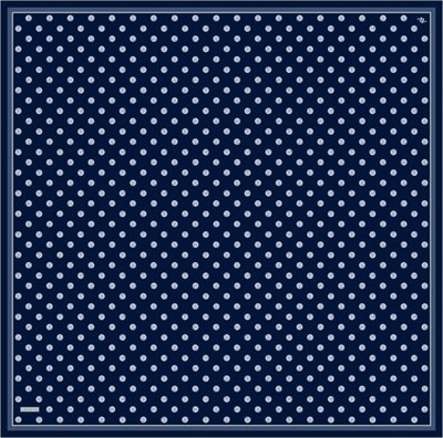 Armine İpek Eşarp 2026 Yaz - 9544-81 Lacivert Twill