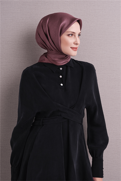 Armine İpek Eşarp 2027 Kış - 9601-04 Gül Kurusu Twill