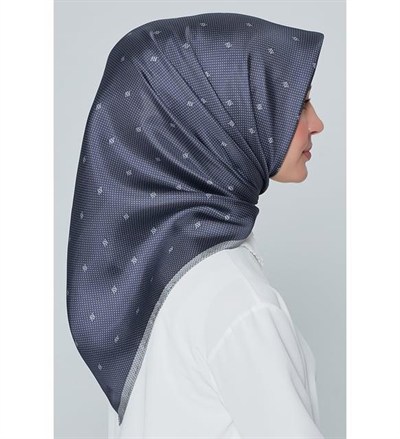 Armine İpek Eşarp Nostalji - 8259-88 Antrasit Sura