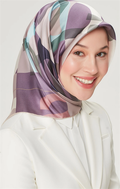 Armine İpek Eşarp Nostalji - 8526-39 Gül Kurusu Twill