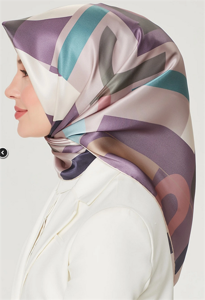 Armine İpek Eşarp Nostalji - 8526-39 Gül Kurusu Twill