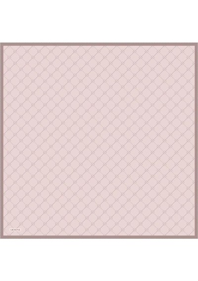 Armine İpek Eşarp Nostalji - 8555-01 Pudra Twill