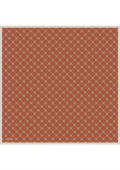 Armine İpek Eşarp Nostalji - 8555-18 Kiremit Twill