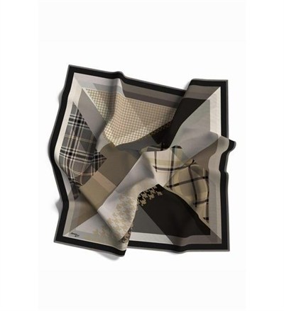Armine İpek Eşarp Nostalji - 8620-08 Vizon Twill