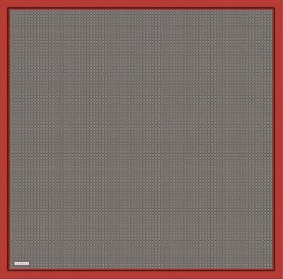 Armine İpek Eşarp Nostalji - 8733-40 Siyah Bordo Twill