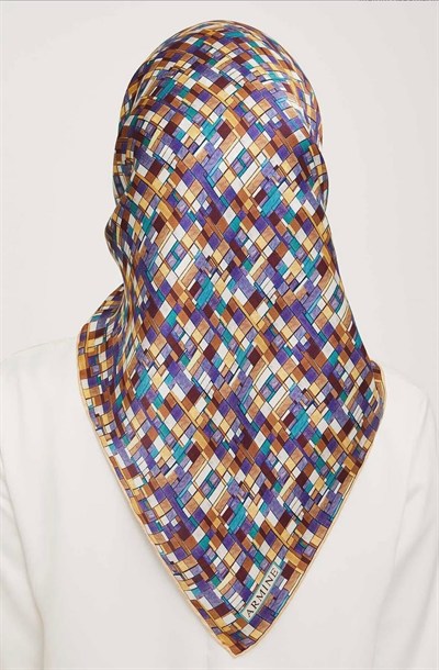 Armine İpek Eşarp Nostalji - 9004-01 Twill