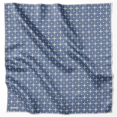 Armine İpek Eşarp Nostalji - 9207-80 İndigo Twill