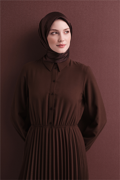 Armine Jakarlı İpek Eşarp 2027 Kış - 9647-87 Bordo