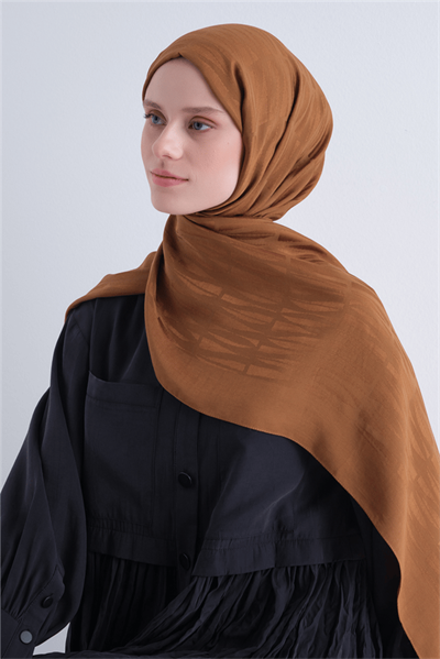 Armine Lyocell Şal - 3 - Taba 46