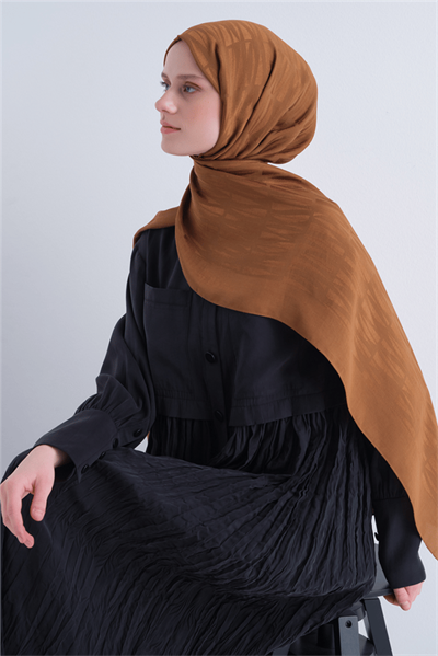 Armine Lyocell Şal - 3 - Taba 46