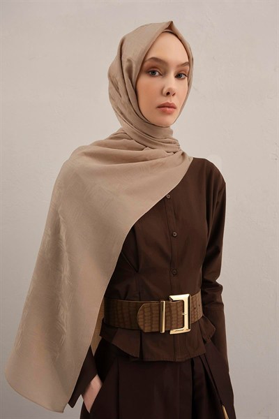 Armine Lyocell Şal - 6 - Soft Taş 04