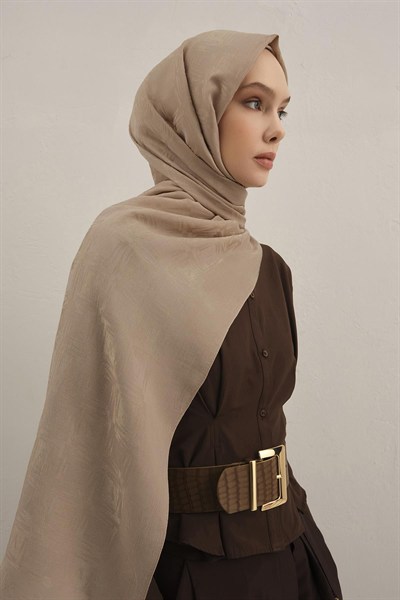 Armine Lyocell Şal - 6 - Soft Taş 04