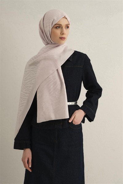 Armine Pamora Şal - Zebra Desenli 1 - Açık Lila 44
