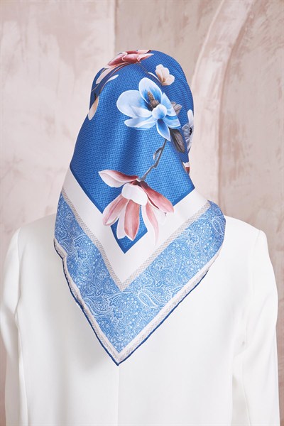 Armine Sport Twill Eşarp - 8532-105 İndigo