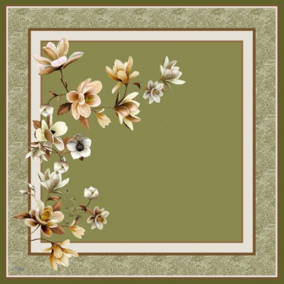 Armine Sport Twill Eşarp - 8532-107 Haki Yeşili