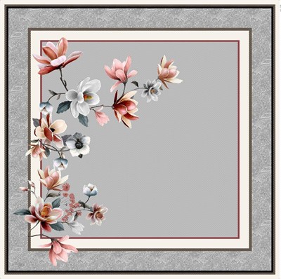 Armine Sport Twill Eşarp - 8532-35 Gri