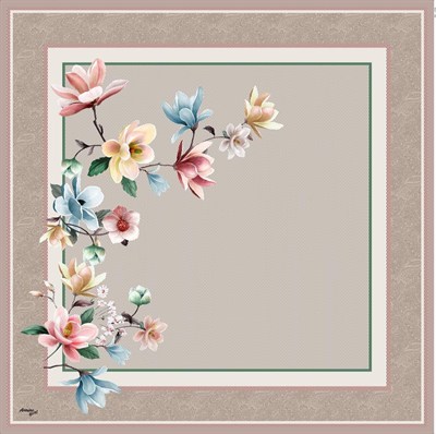 Armine Sport Twill Eşarp - 8532-81 Soft Pudra