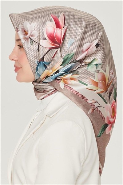 Armine Sport Twill Eşarp - 8532-81 Soft Pudra